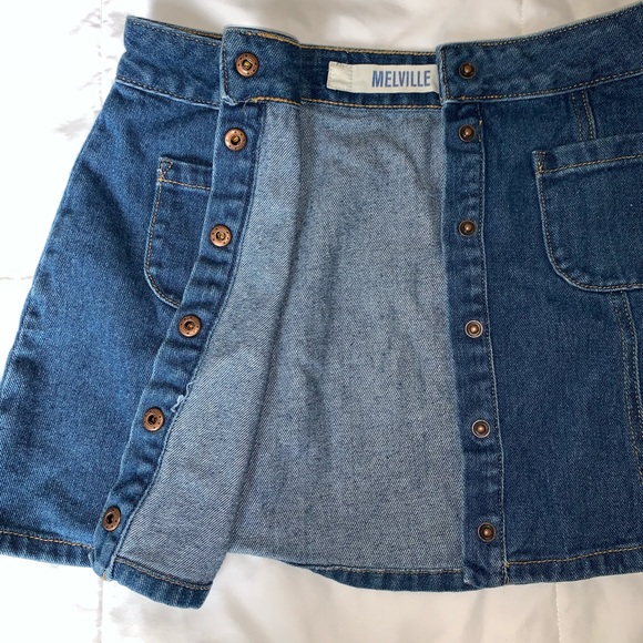 Brandy Melville Skirts Brandy Melville Denim Skirt Poshmark